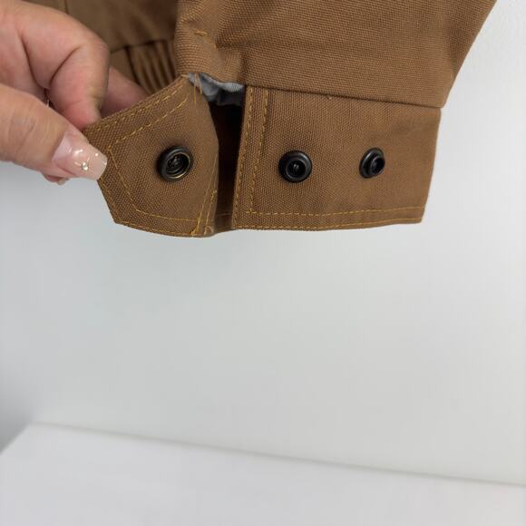 Riverside Protect‎ Apparel Flame Resistant heavy duty brown work jacket Men L - Picture 5 of 16